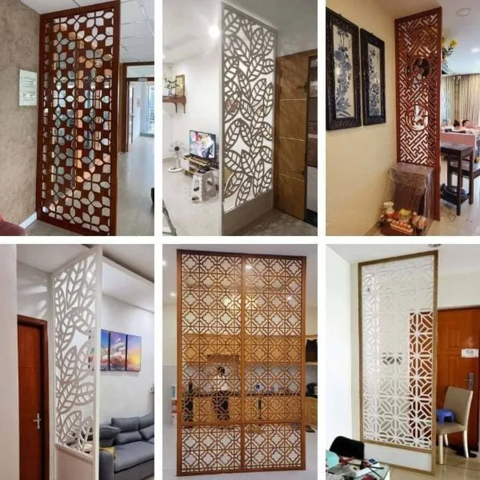 200+ mẫu vách ngăn trang trí phòng khách tuyệt đẹp, tối ưu không gian