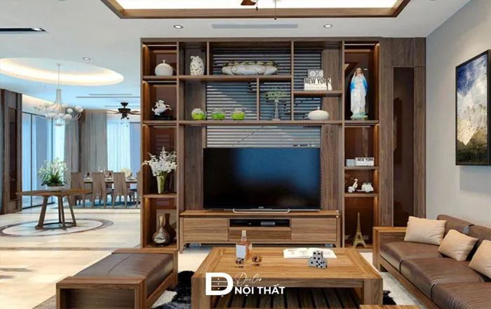 46+ Mẫu Vách Ngăn Phòng Khách Và Bếp Đẹp, Đa Dạng Chất Liệu
