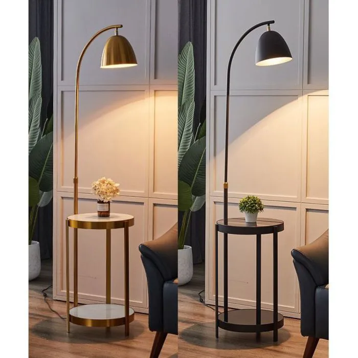 ĐÈN CÂY LUXURY, ảnh thật - Đèn cây đứng, đèn góc sofa, đèn decor phòng  khách, đèn phòng ngủ DC03 - tặng bóng led, bảo hành 2 năm