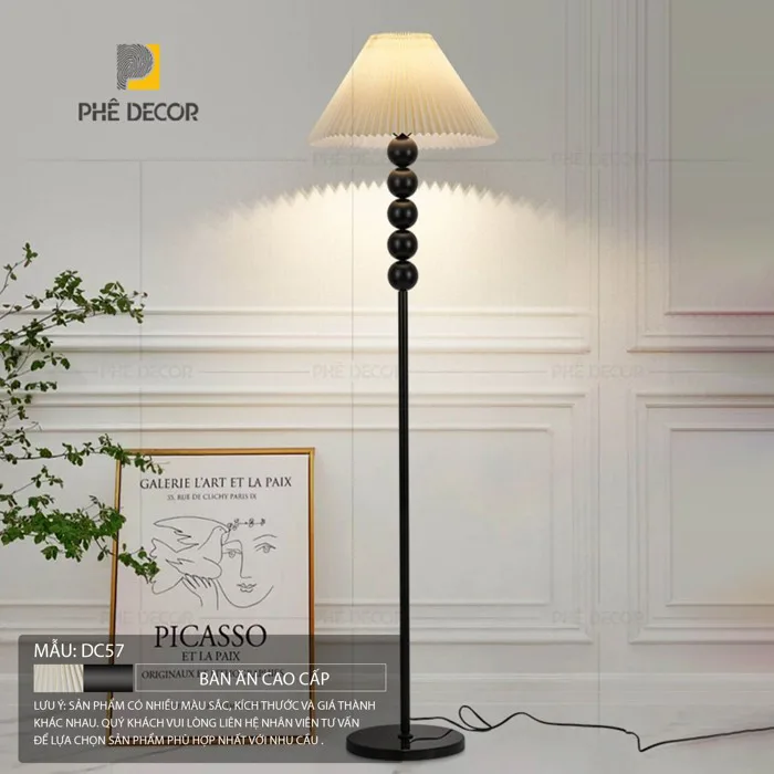 Đèn cây đứng phòng khách tiện lợi - Kistune DC57