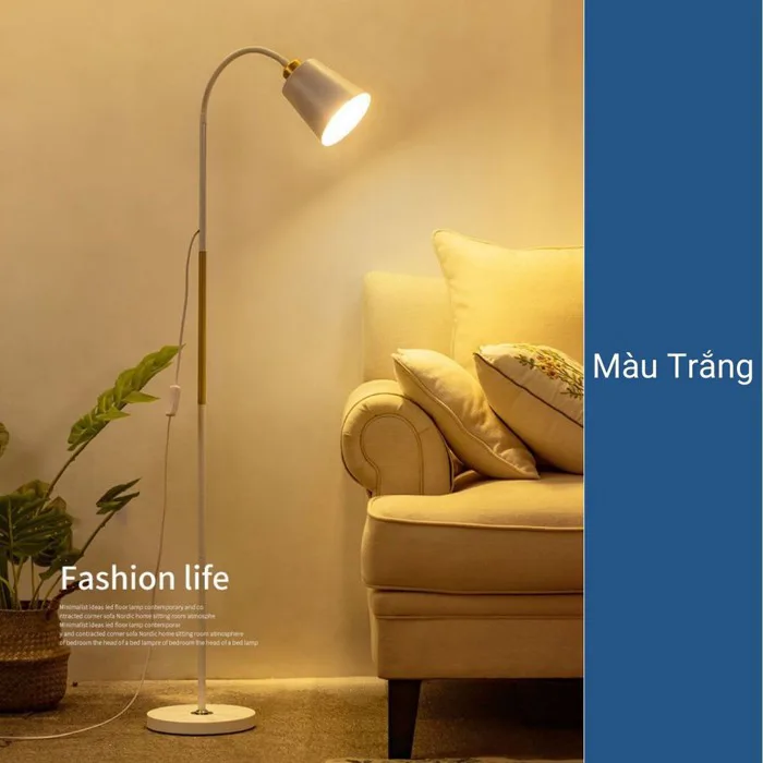 Đèn Cây Decor Trang Trí Nội Thất Phòng Khách Phòng Ngủ - Bóng LED chống cận