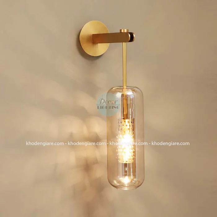 Đèn treo tường decor chao thuỷ tinh DC708 - Decor Lighting - Sỉ Lẻ các loại  đèn trang trí sang trọng