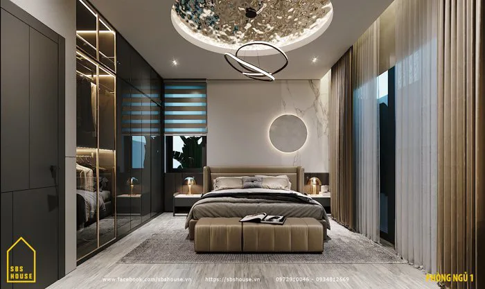 8 Mẫu đèn trang trí phòng ngủ đẹp lãng mạn và hiện đại nhất