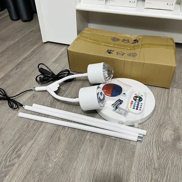 Đèn sóng nước hoàng hôn, idol decor phòng livestream
