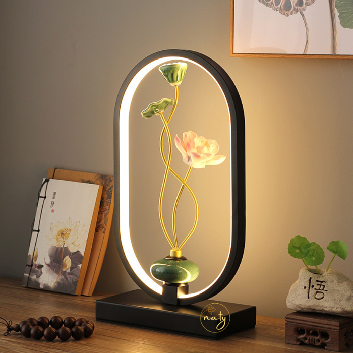 Đèn Led Hoa Sen Decor Trang Trí - Quà Tân Gia - Naty Decor - Quà Tân Gia,  Quà Khai Trương, Quà Tặng Sếp, Decor Trang Trí