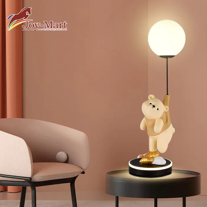 Đèn ngủ hình con Gấu màu be ML012