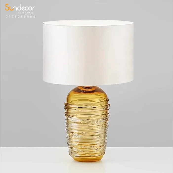 Đèn ngủ decor thủy tinh cao cấp - SP080620