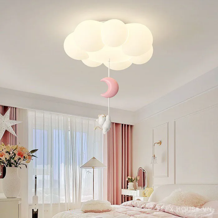 Đèn phòng ngủ decor đám mây phong cách hoạt hình DG261 | Flexhouse VN