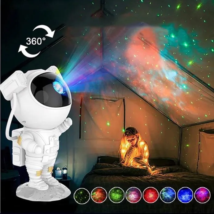 Chính Hãng】đèn phi hành gia bluetooth, đèn chiếu sao, đèn ngủ decor phòng,  đèn laser phòng bay, Tầm nhìn 3D đầy màu sắc【Đèn bầu không khí tiên  tiến】【quà sinh nhật】 | Lazada