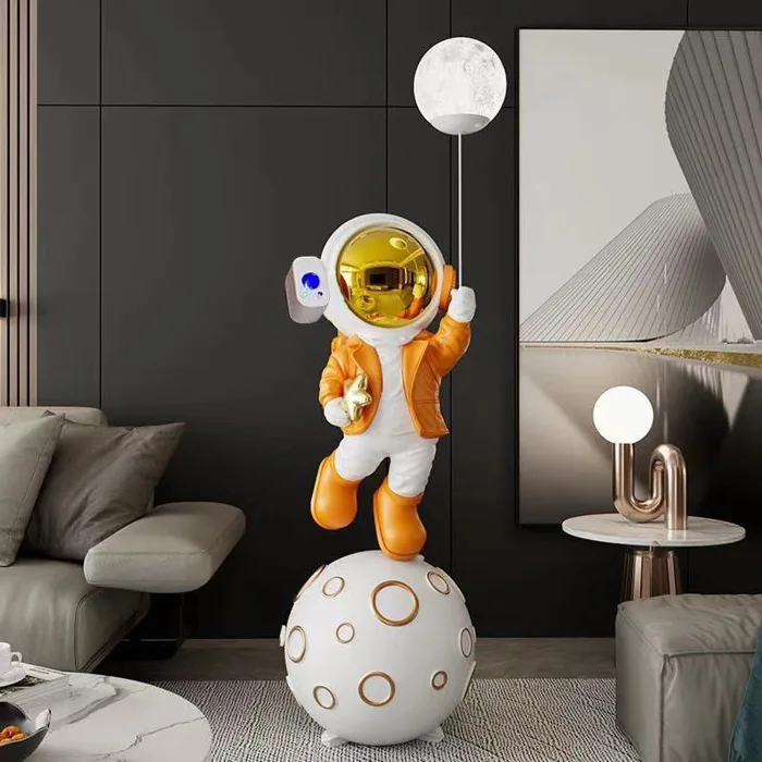 Tượng Phi Hành Gia Đèn Chiếu Thiên Hà - Decor Trang Trí