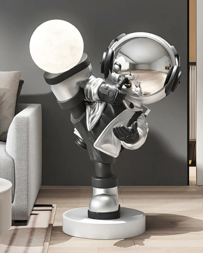 Đèn bàn thiết kế phi hành gia đá chân hiện đại DDB-196B - Đèn Trang Trí An  An Decor