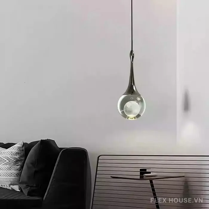 Đèn thả trần decor Mặt Trăng Bạc sang trọng hiện đại JG852 | Flexhouse VN