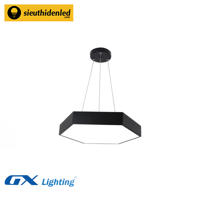 Đèn thả văn phòng decor lục giác