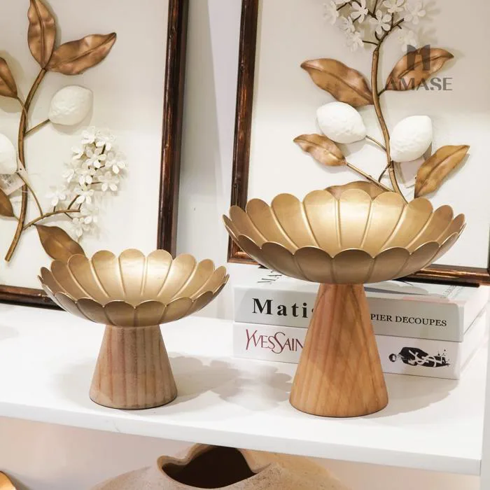 Đĩa Trang Trí Kim Loại_Country Style – AMASE - Modern and Elegant Decor
