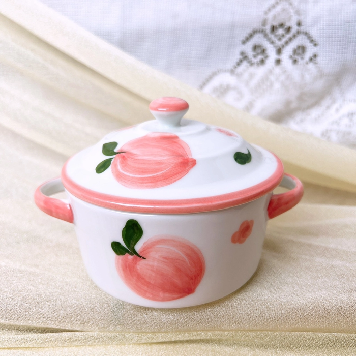 Bát đĩa decor ?? Gốm Sứ Bát Tràng ?? bộ nồi mini vẽ màu đẹp cao