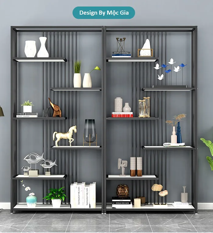 Kệ Trưng Bày Đồ Decor TDC73 - Nội Thất Mộc Gia