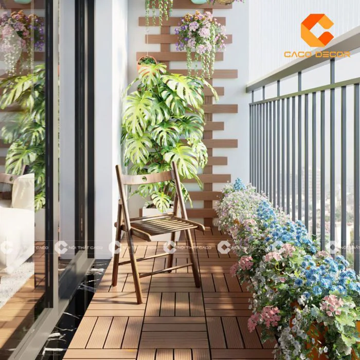 25+ Mẫu Thiết Kế Ban Công Chung Cư Đẹp Cực Chill