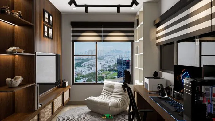Thiết kế căn hộ Victoria Village 3 PN – Xu hướng hiện đại & cá tính