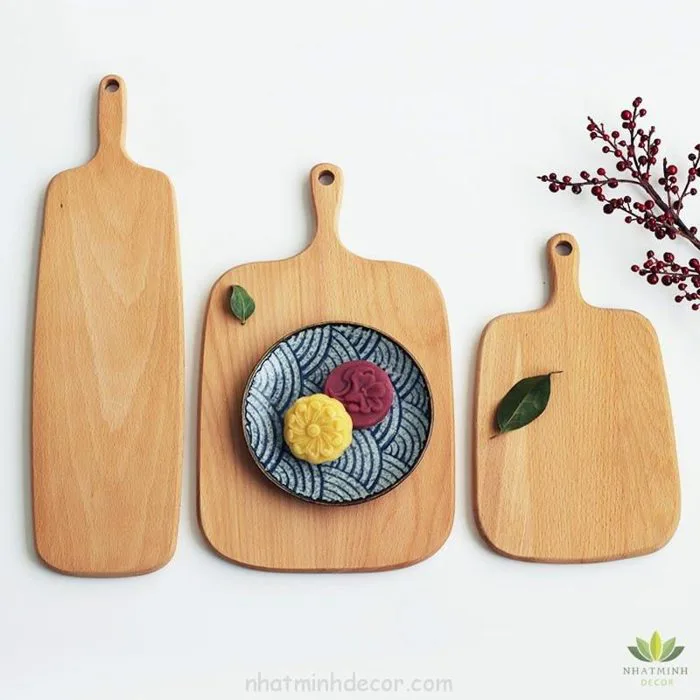 Thớt gỗ chụp ảnh đồ ăn, đồ uống - Nhật Minh Decor