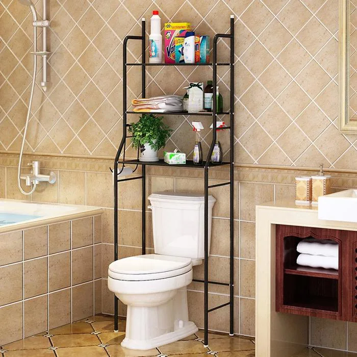 Kệ để đồ phòng vệ sinh (kệ sắt 3 tầng) Tiện ích Xanh