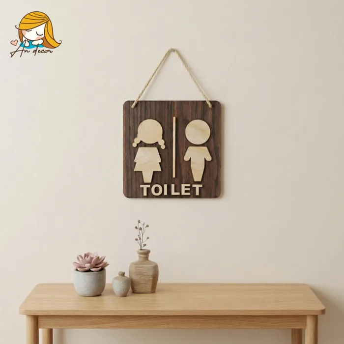 Biển Gỗ Trang Trí Nhà Tắm, Nhà Vệ Sinh | Biển Gỗ Decor Toilet, Bathroom  Treo Tường Xinh Xắn | Shopee Việt Nam