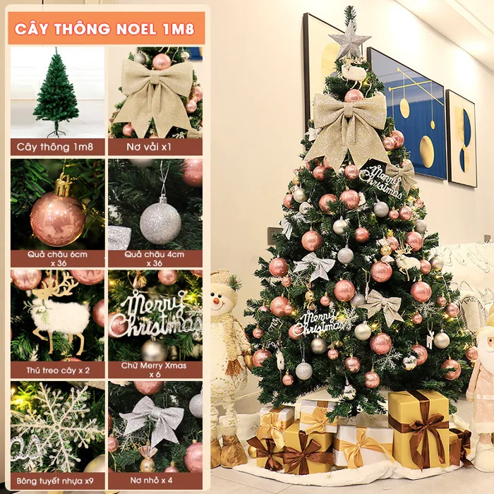 Phụ Kiện Trang Trí Giáng Sinh ⋆ Phụ Kiện Trang Trí Noel ⋆ MONA DECOR