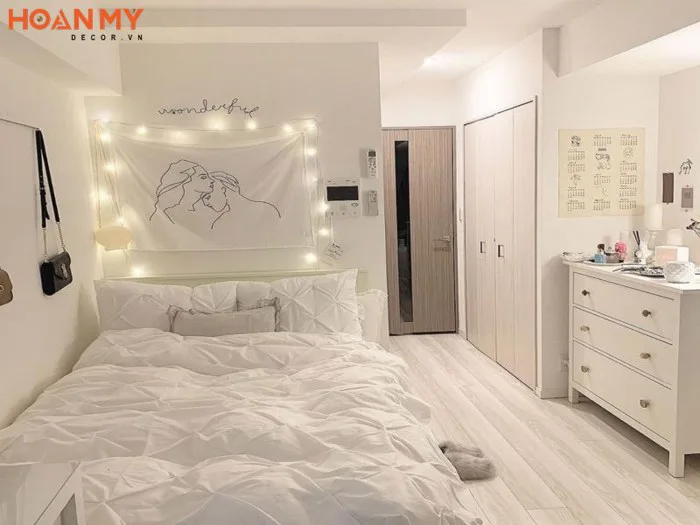 63 Mẫu trang trí phòng ngủ phong cách Hàn Quốc đẹp 2026
