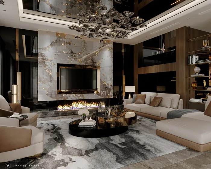 8 Nguyên Tắc Decor Phòng Khách Đẹp Và Sang Trọng - Vking