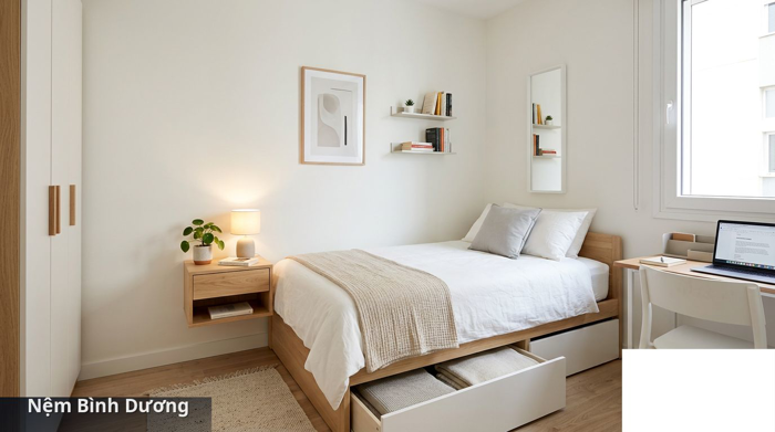 Decor Phòng Ngủ Nhỏ: 7 Mẹo Mở Rộng Không Gian Hiệu Quả