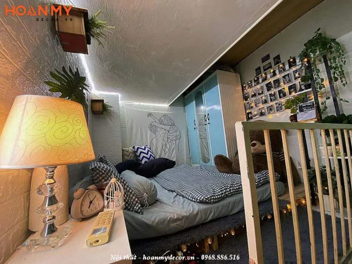 TOP#12 Cách trang trí phòng trọ đẹp 