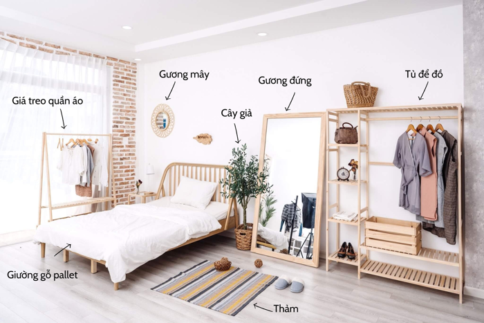 Decor phòng trọ thuê tối giản, vintage như người Hàn với 7 món nội thất dễ  kiếm