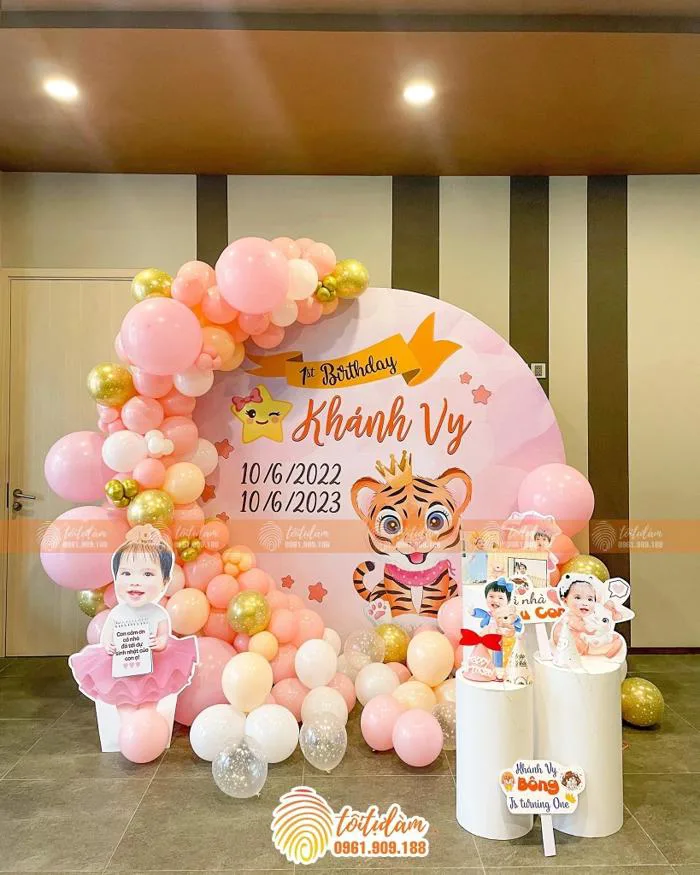 TRANG TRÍ SINH NHẬT TRỌN GÓI CHO BÉ YÊU TT031