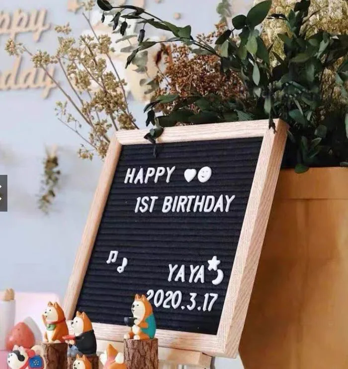 Bảng gỗ decor sinh nhật, kỷ niệm - Ruby Shop - Phụ kiện sinh nhật