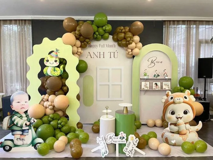 Bảng báo giá dịch vụ trang trí sinh nhật cho bé tại nhà