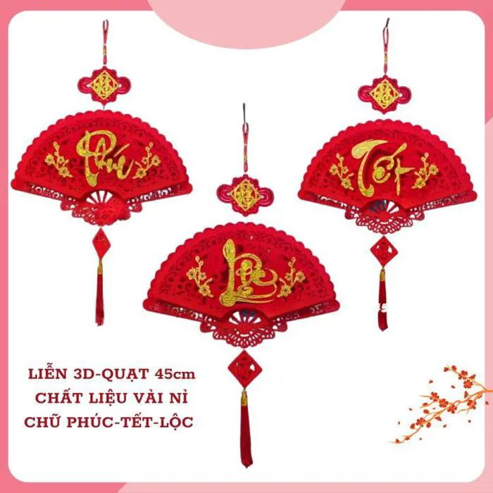 Decor Trang Trí Tết Phủ Nhung Các Chữ Trang Trí Tết, Đồ Treo Tường Tết  Trang Trí Nhà Cửa, Treo Tết Trang Trí Tết | Lazada Việt Nam