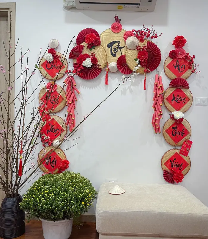 20 cách trang trí nhà ngày Tết cực đẹp, đơn giản, tiết kiệm