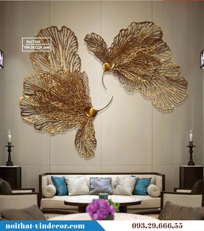 Decor treo tường trang trí phòng khách TBB 032