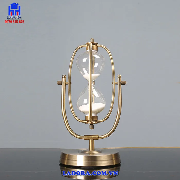 Trang trí decor Đồng hồ cát đẹp và độc đáo phong cách cổ điển