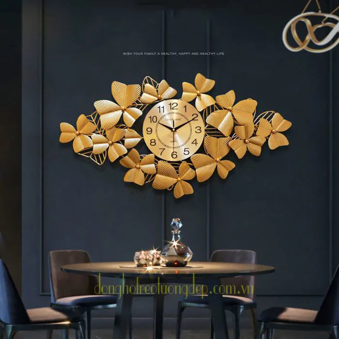 Đồng hồ treo tường decor DHD098 - Đồng Hồ Treo Tường Đẹp Giá RẻĐồng Hồ Treo  Tường Đẹp Giá Rẻ