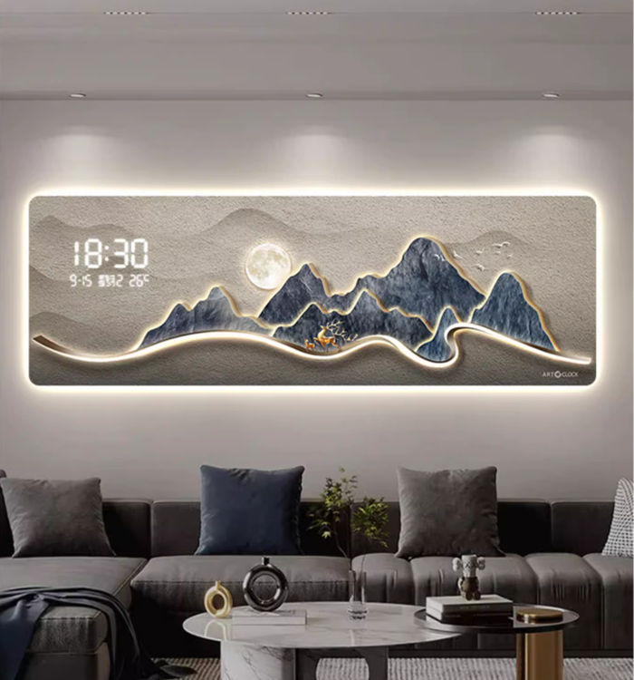 Đồng Hồ Tranh Treo Tường - CC19 Tranh Đồng Hồ Treo Tường