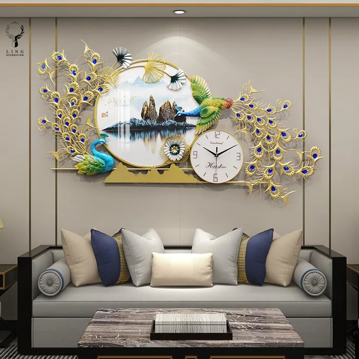 Đồng hồ treo tường(LDH95) - Trang trí nội thất cao cấp - Lingdecor.com