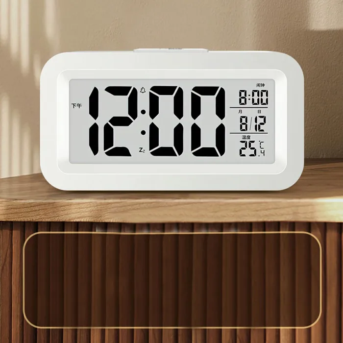 Đồng hồ để bàn decor led mini, đồng hồ báo thức điện tử trang trí thông  minh cute, decor bàn học phòng ngủ