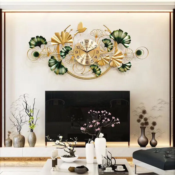Đồng Hồ Treo Tường Mẫu Deco Nghệ Thuật DH120 Phong Cách Mới - Nội Thất Trang Trí Nhà Việt Đồng Hồ Treo Tường Mẫu Deco Nghệ Thuật DH120 Phong Cách Mới - Nội Thất Trang Trí Nhà Việt