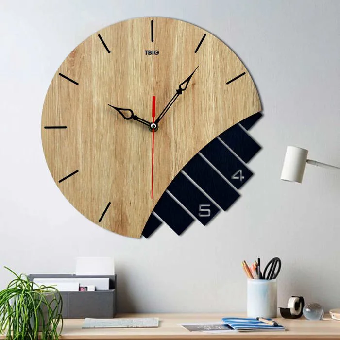 Đồng Hồ Treo Tường Gỗ SB028F Vintage Decor cách điệu tinh tế Đồng Hồ Treo Tường Gỗ SB028F Vintage Decor cách điệu tinh tế