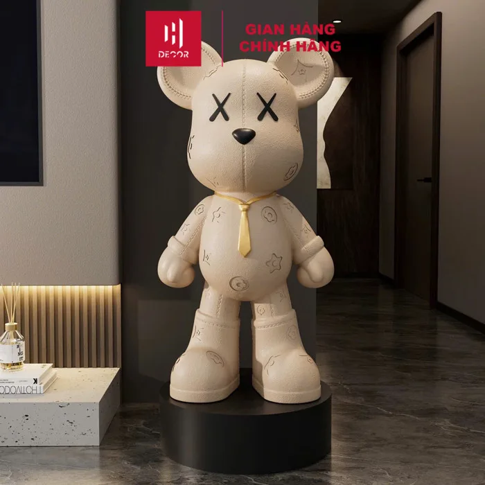 Gấu Bearbrick Decor Size 80cm Đặt Sàn Phòng Khách, Tượng Trang Trí Sofa –  Kệ Tivi Phong Cách Hiện Đại - HDECOR | Shopee Việt Nam