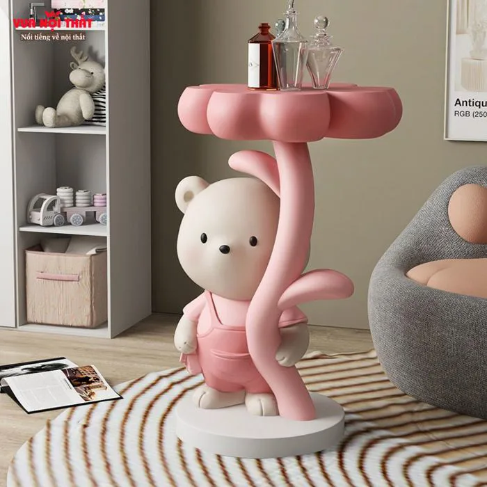 Tượng gấu trang trí phòng khách TTT15 giá rẻ | Vuanoithat