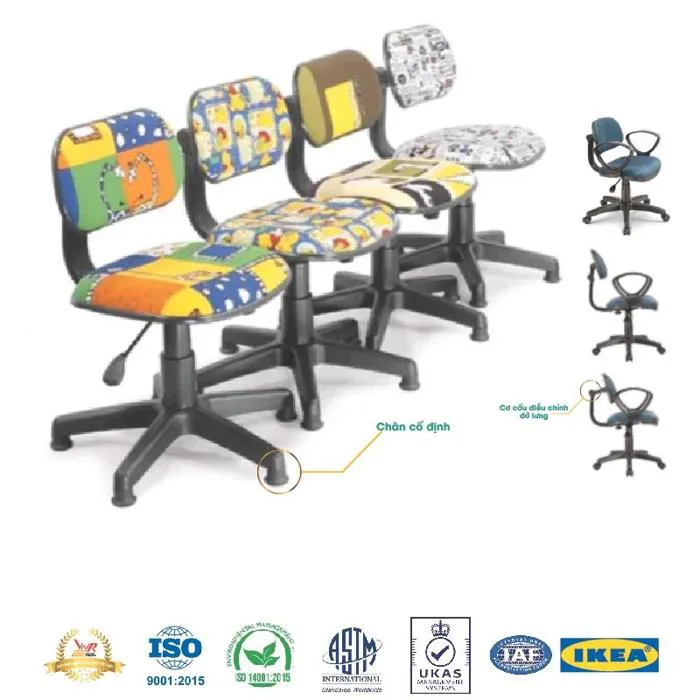Ghế Học Sinh Chống Gù GHS02 | Chất lượng cao, đang giảm giá