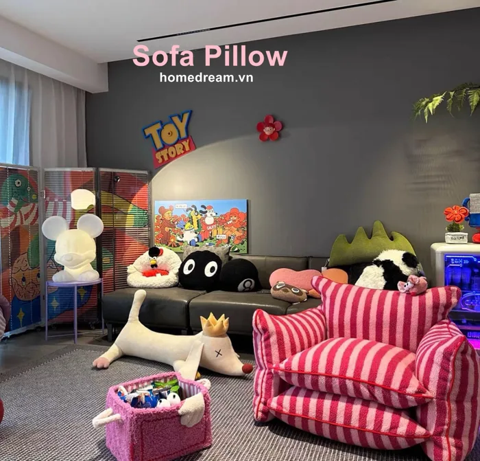 Ghế Lười Sofa Pillow Beanbag – Nội Thất Home Dream