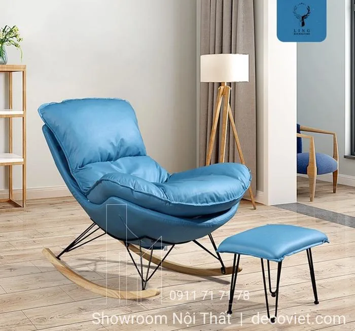 Ghế Lười Bập Bênh Thư Giãn 3037T | Ghế Thư Giãn Hiện Đại