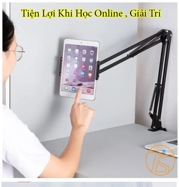 Giá đỡ điện thoại đa năng kẹp bàn, kẹp đầu giường - Giá treo ipad học  online, xem phim, đọc báo | Lazada Việt Nam